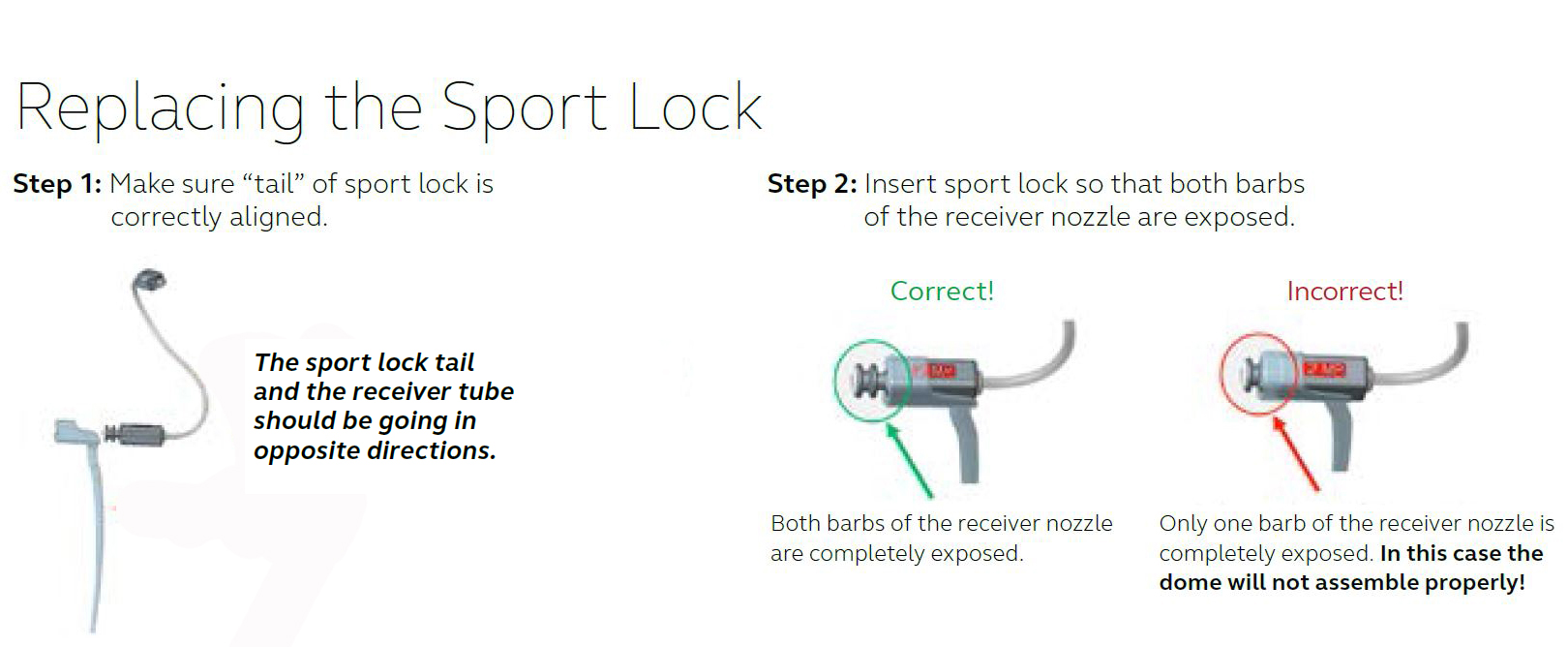 Replacing sportslock